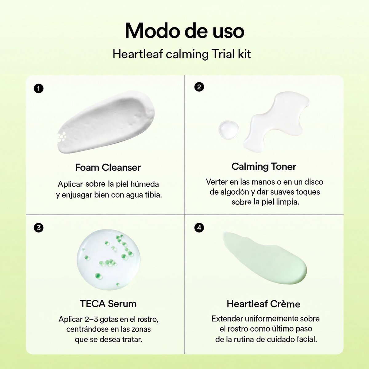 HEARTLEAF CALMING TRIAL KIT 6