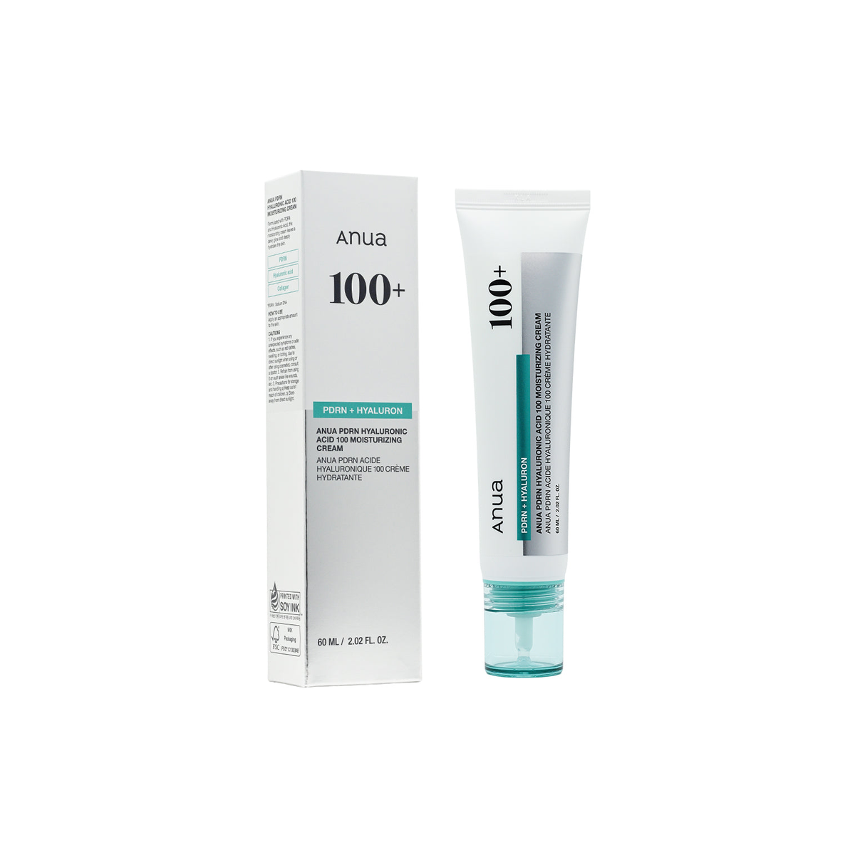 PDRN Hyaluronic Acid 100 Moisturizing Cream 60ml 4