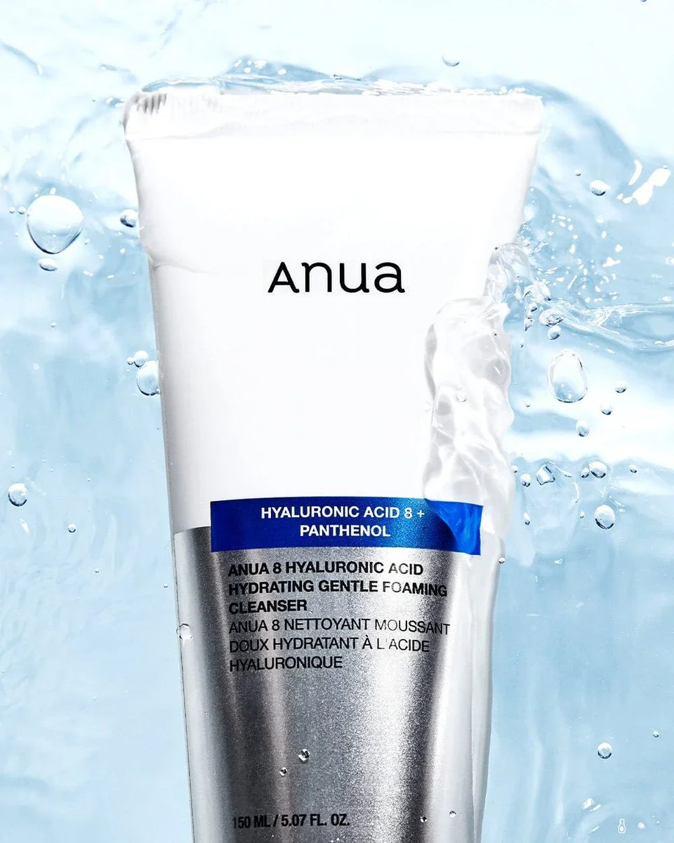 8 Hyaluronic Acid Hydrating Gentle Foaming Cleanser 150ml 5