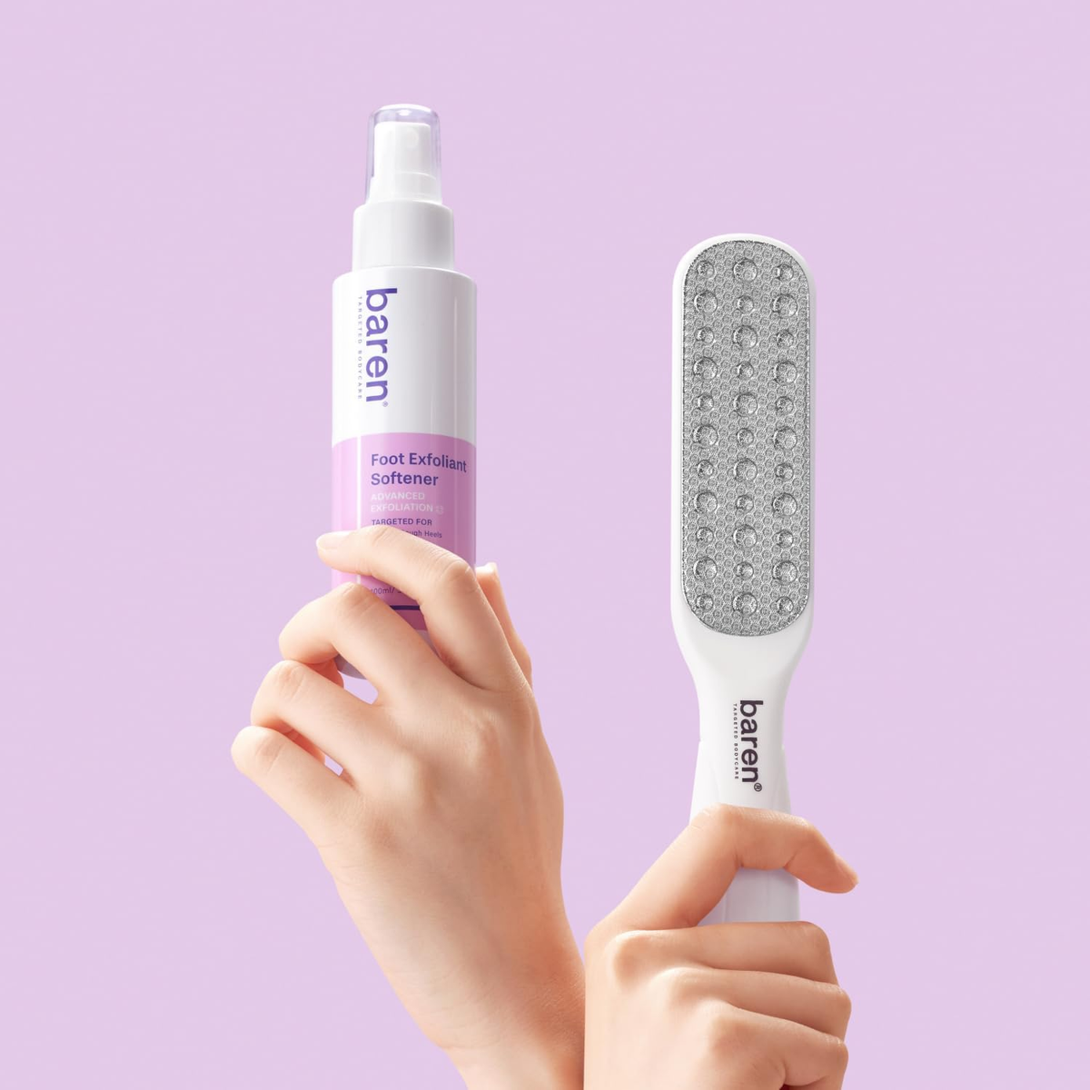 Callus Remover Kit for Feet: Foot File & Peeling Foot Spray 6
