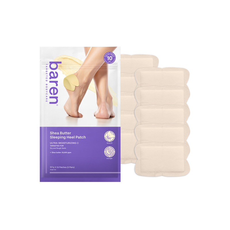 Shea Butter Sleeping Heel Patch 10ea