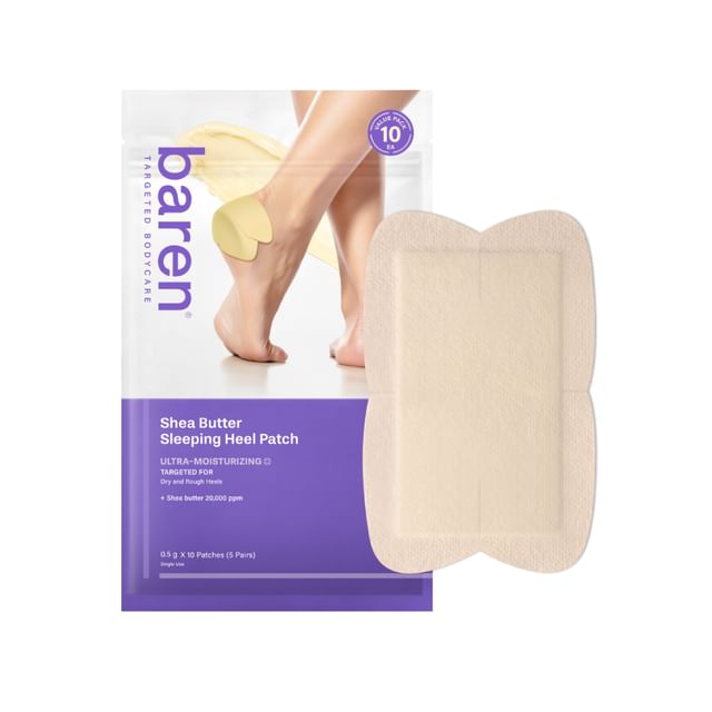 Shea Butter Sleeping Heel Patch 10ea 2