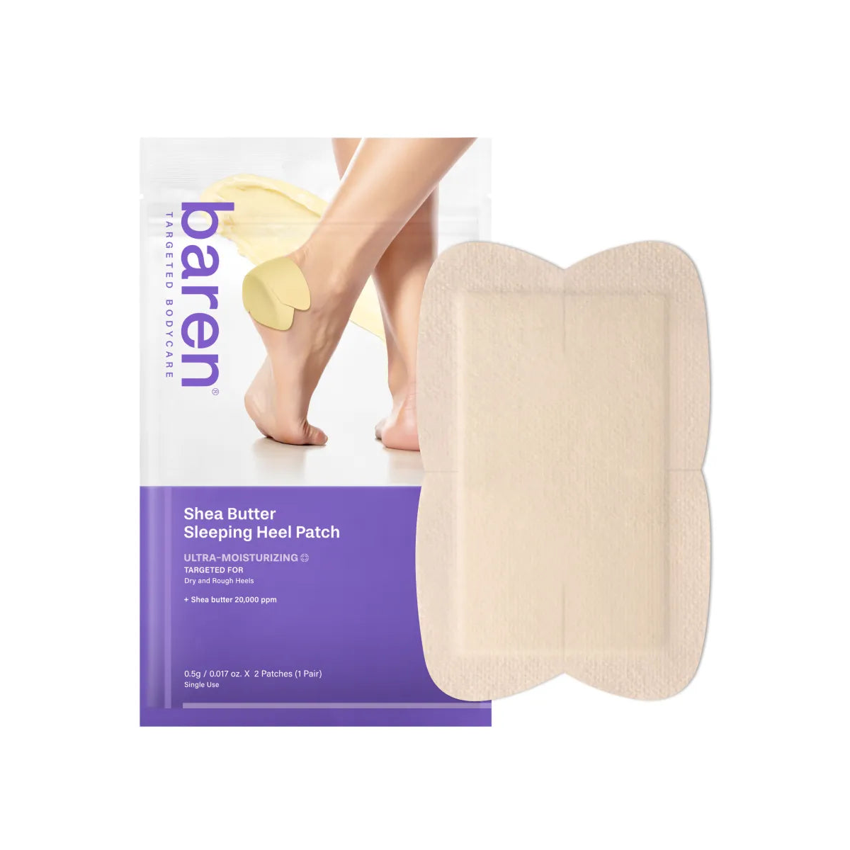 Shea Butter Sleeping Heel Patch 2ea 3