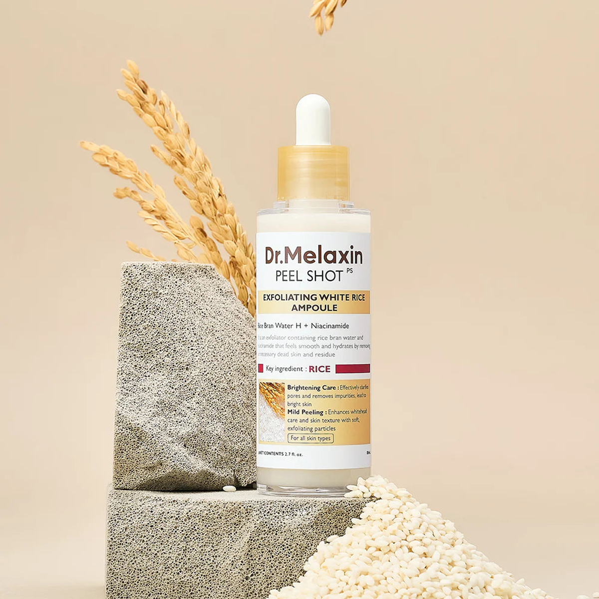 Peel Shot Exfoliating White Rice Ampoule 80ml 4