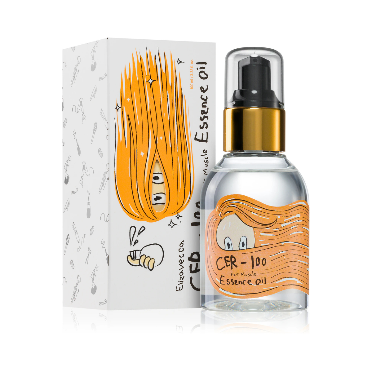 Elizavecca - Cer-100 Hair Muscle Essence Oil [100ml] 4