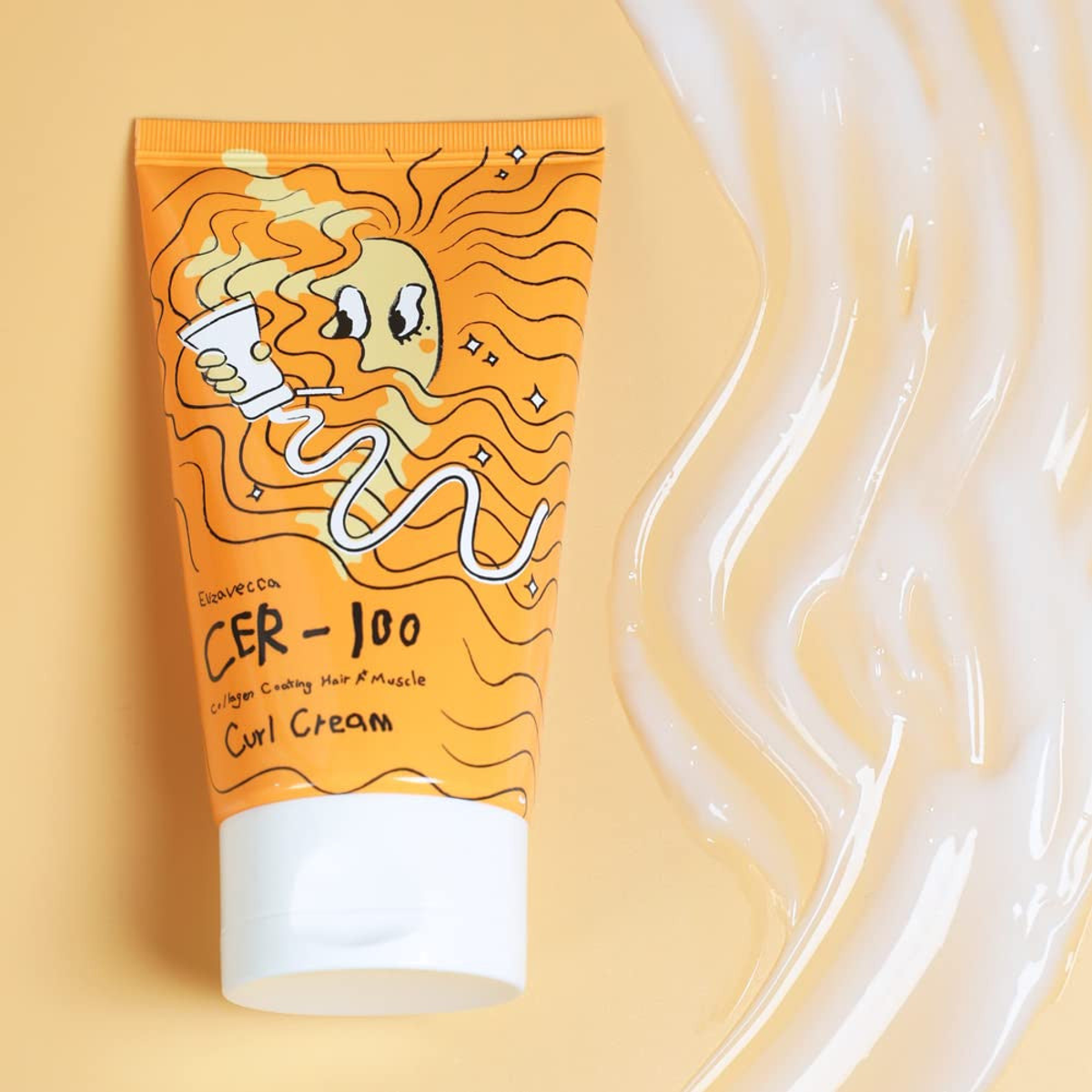 Collagen Coating Hair A+ Muscle Curl Cream 4