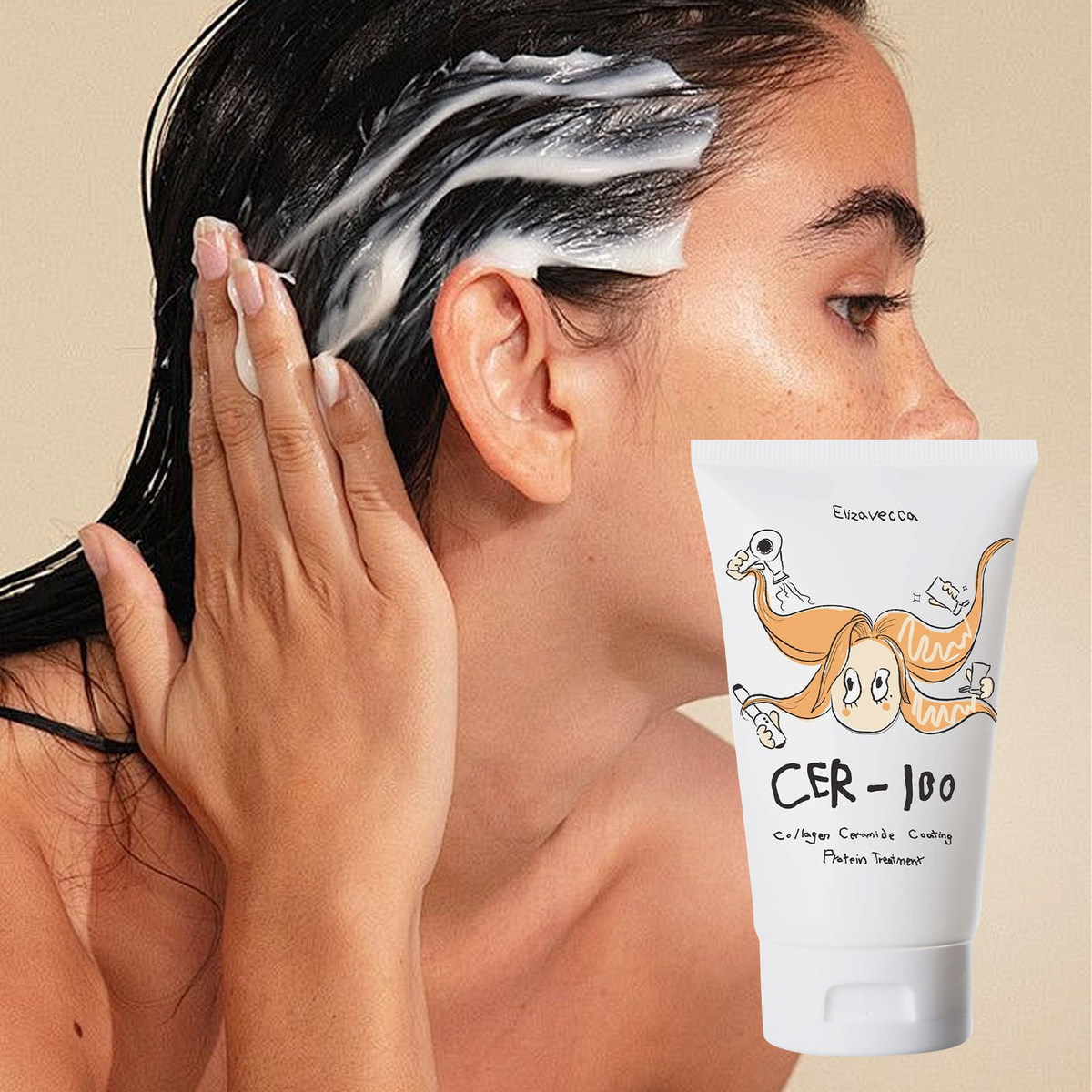 Milky Piggy Collagen Ceramide Protein Treatment 100ml 6