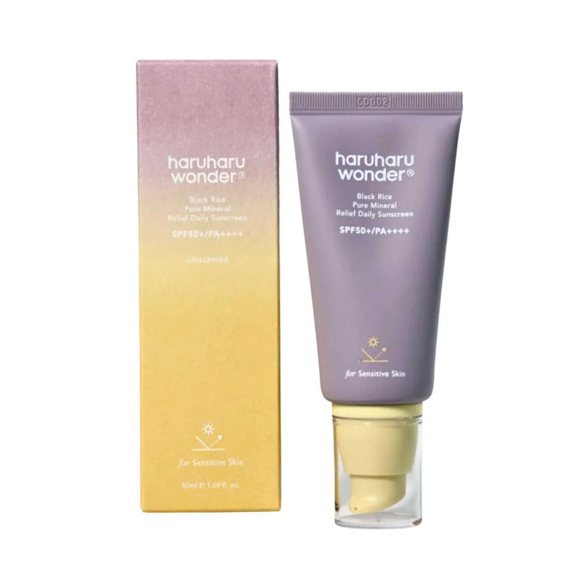 Black Rice Pure Mineral Relief Daily Sunscreen 50ml 4