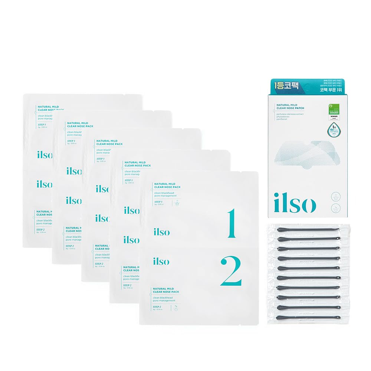 Natural Mild Clear Nose Pack 4