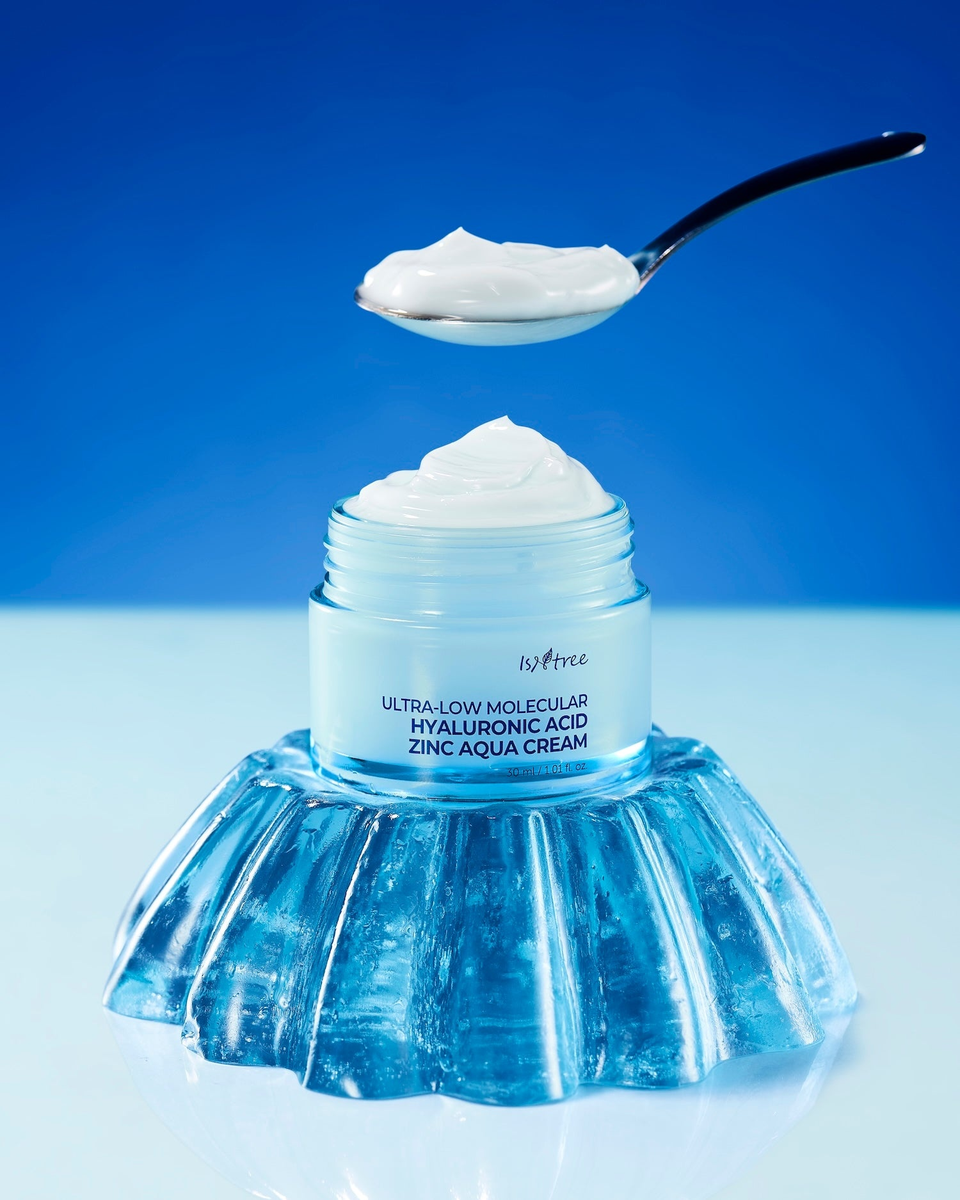 ULTRA-LOW MOLECULAR HYALURONIC ACID ZINC AQUA CREAM 2ml 4