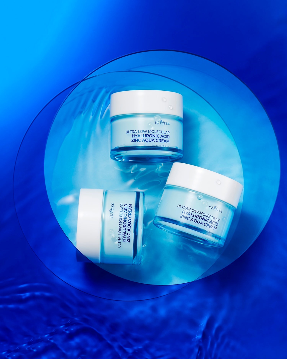 ULTRA-LOW MOLECULAR HYALURONIC ACID ZINC AQUA CREAM 2ml 5