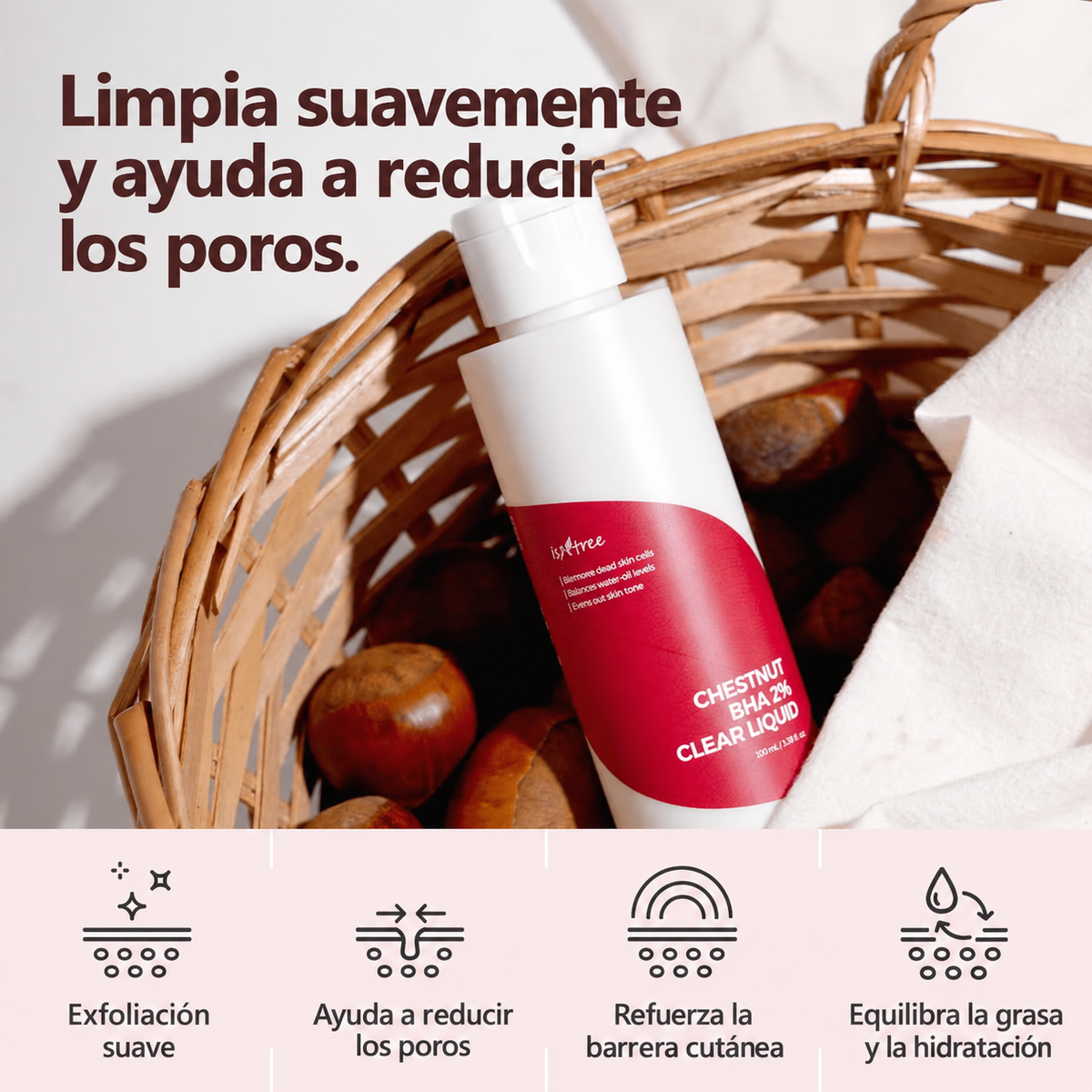 Chestnut BHA 2% Clear Liquid 100ml 6