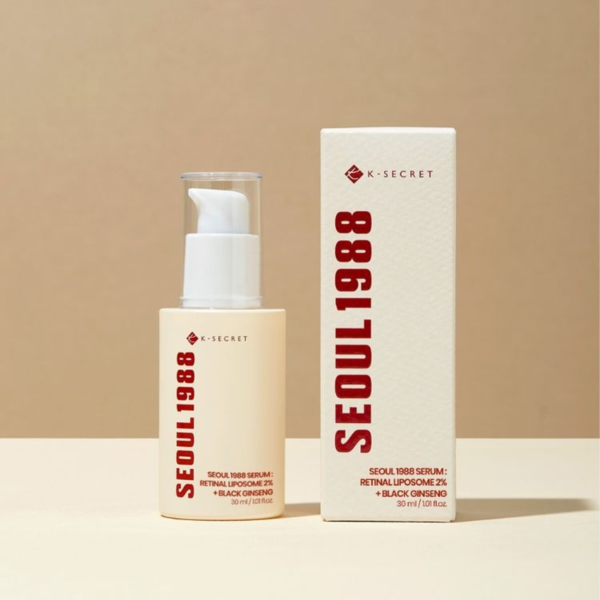 SEOUL 1988 Serum: Retinal Liposome 2% + Black Ginseng 4