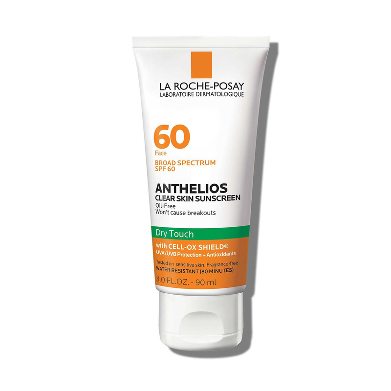 Anthelios clear skin sunscreen dry touch