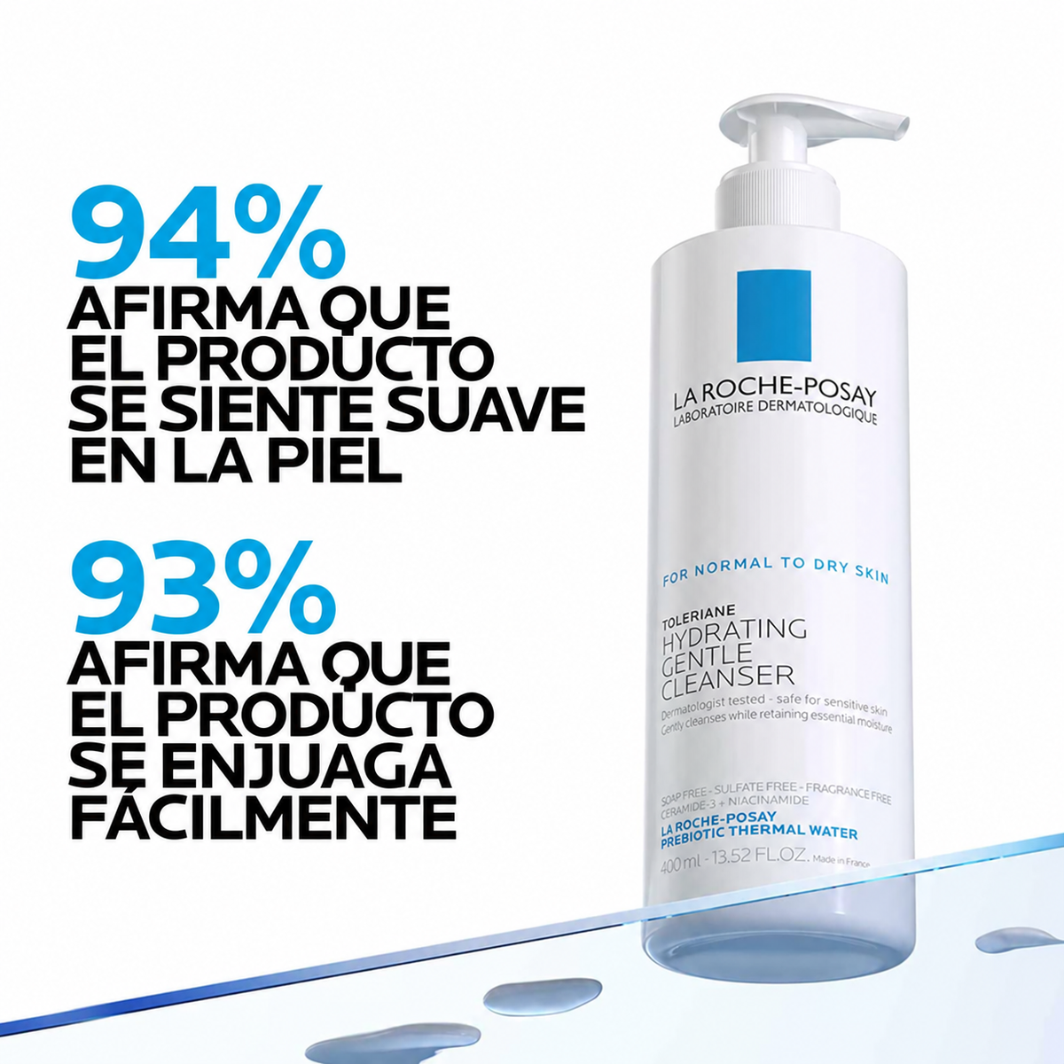 Toleriane Hydrating Gentle Face Cleanser 4