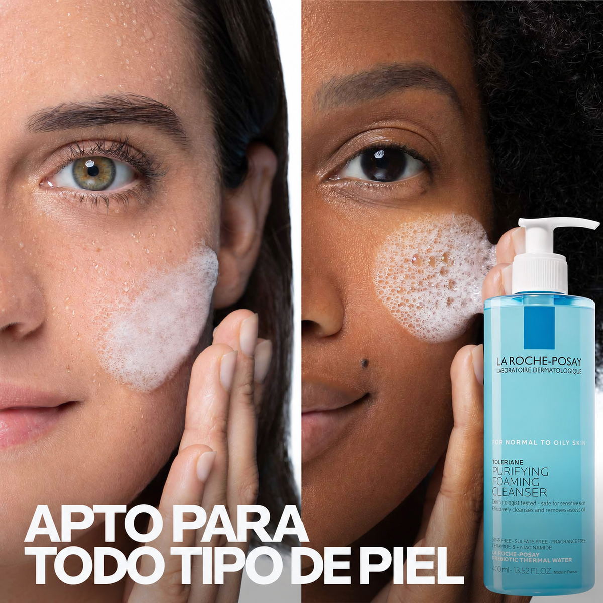 Toleriane Purifying Foaming Facial Cleanser 3