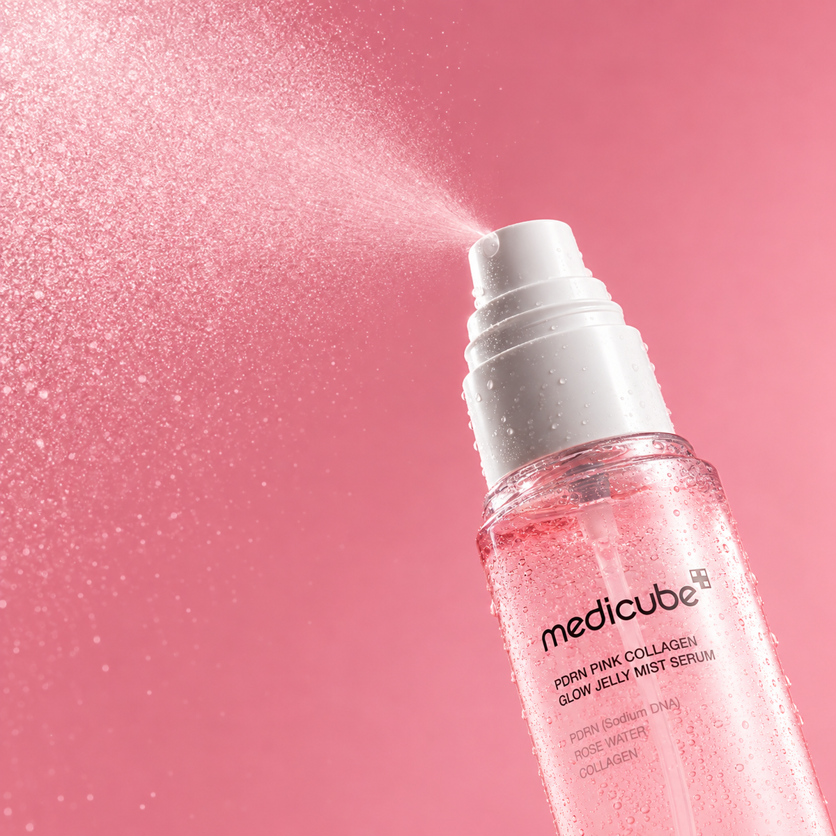 PDRN PINK COLLAGEN GLOW JELLY MIST SERUM 100ml 5