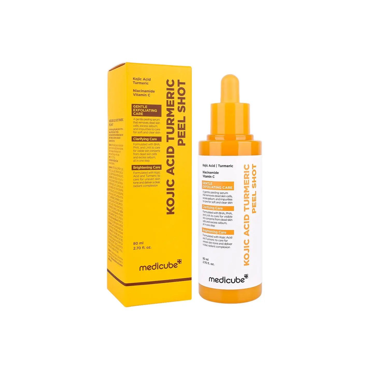 KOJIC ACID TURMERIC PEEL SHOT 80ml 4