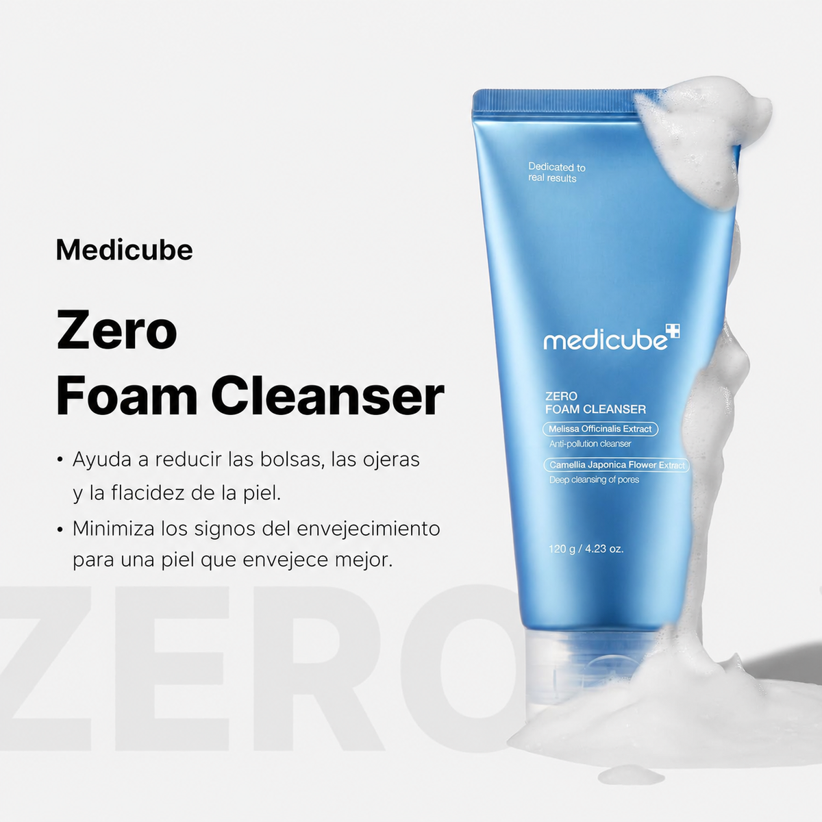 ZERO FOAM CLEANSER 120g 5