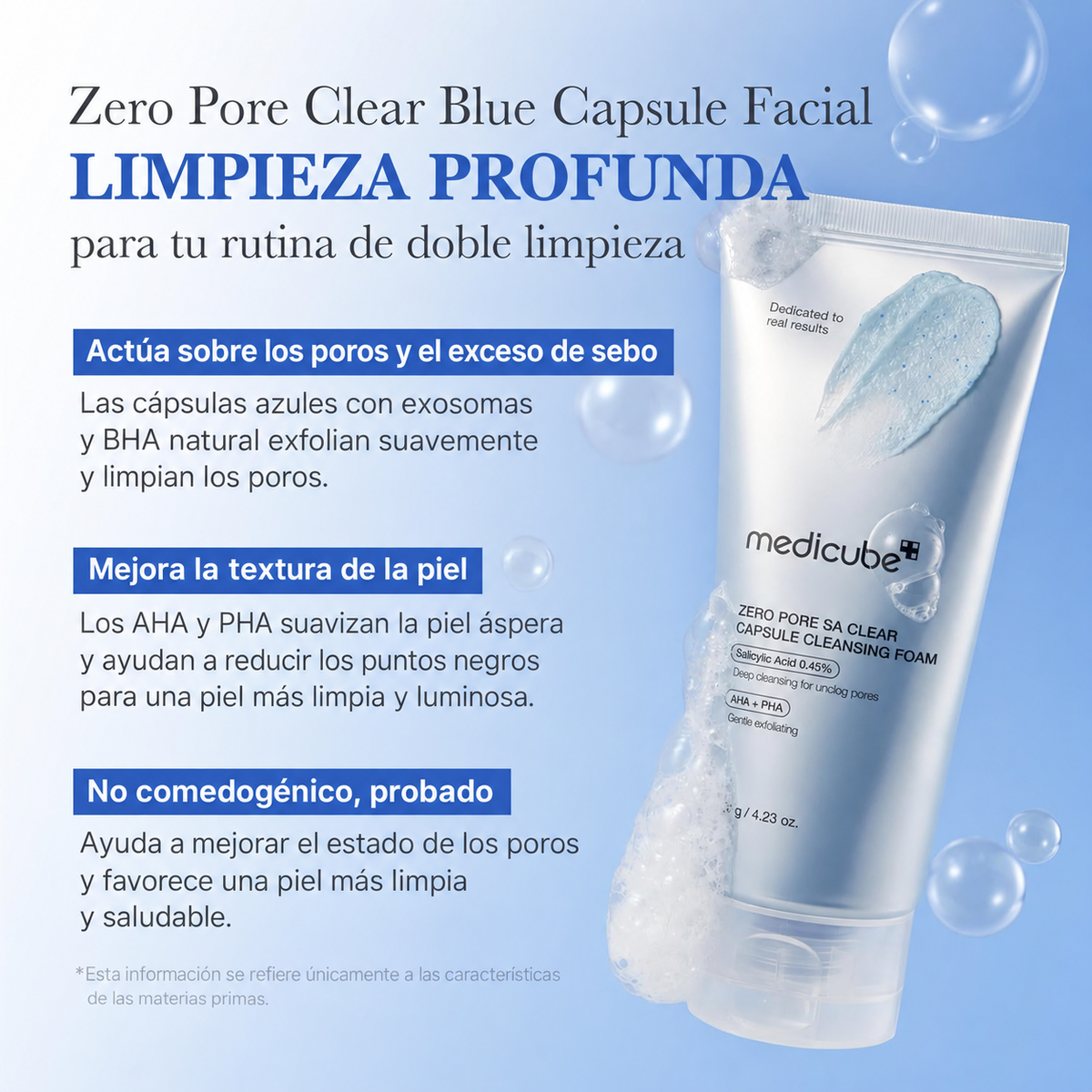 ZERO PORE CLEARING CAPSULE CLEANSING FOAM 120g 6