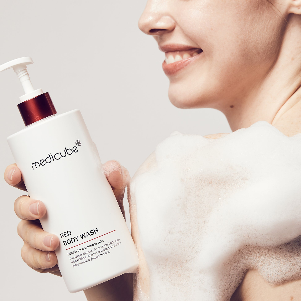 RED ACNE BODY WASH 400g 6