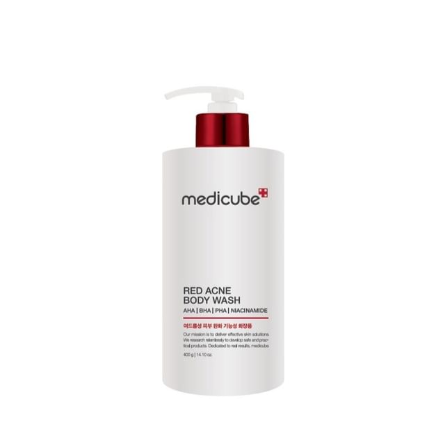 RED ACNE BODY WASH 400g 2