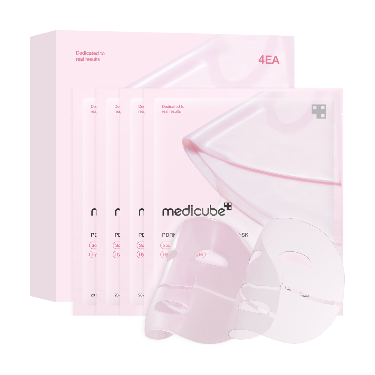 PDRN PINK COLLAGEN GEL MASK 4ea 4