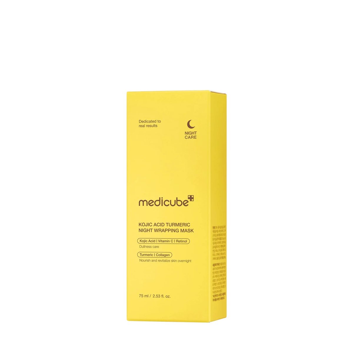 KOJIC ACID TURMERIC NIGHT WRAPPING MASK 75ML 4