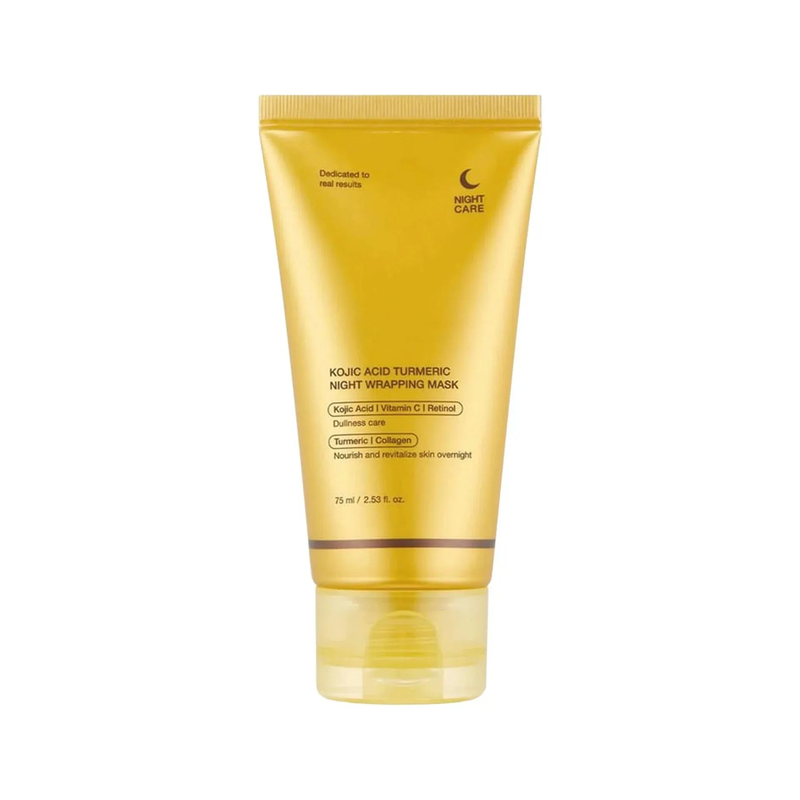 KOJIC ACID TURMERIC NIGHT WRAPPING MASK 75ML