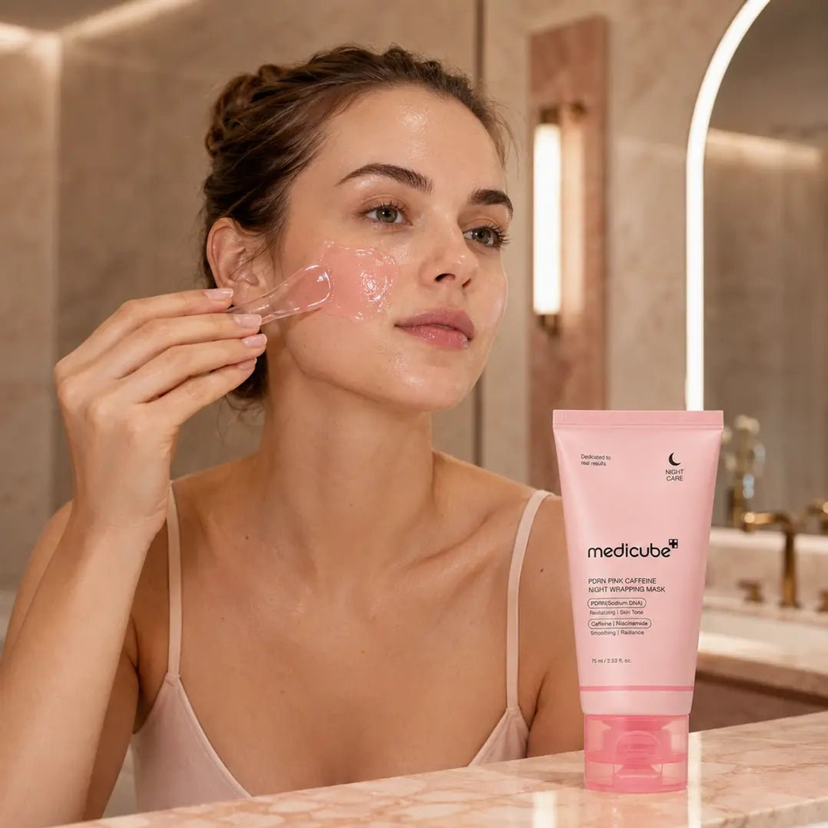 PDRN PINK CAFFEINE NIGHT WRAPPING MASK 75ML 6