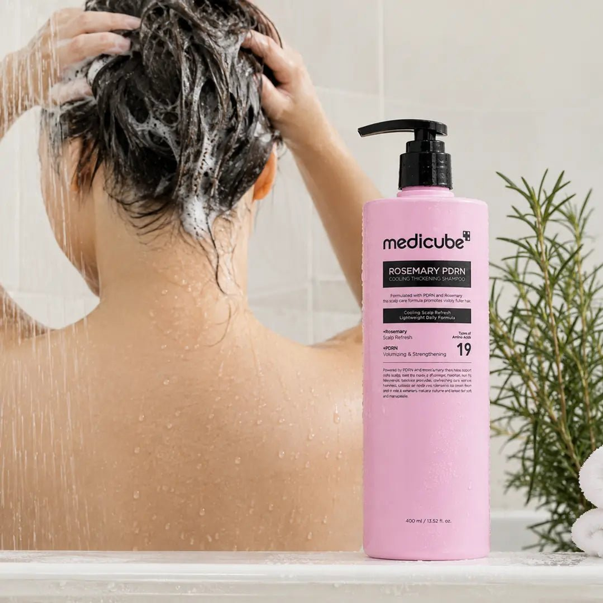 ROSEMARY PDRN COOLING THICKENING SHAMPOO 400ml 6
