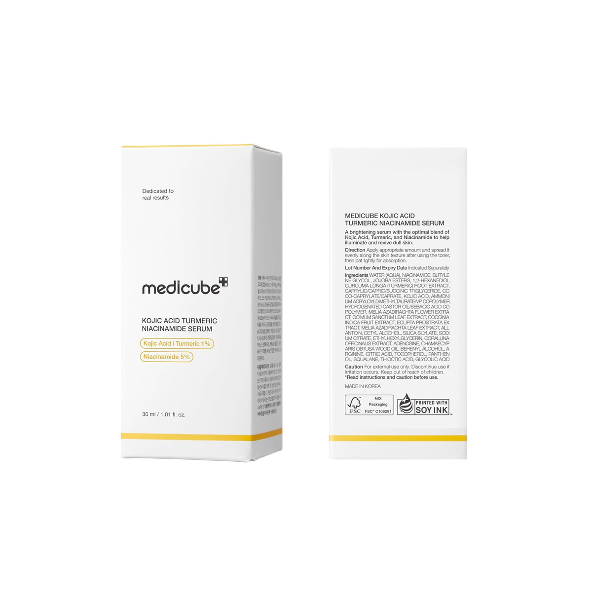 KOJIC ACID TURMERIC NIACINAMIDE SERUM 30ML 4