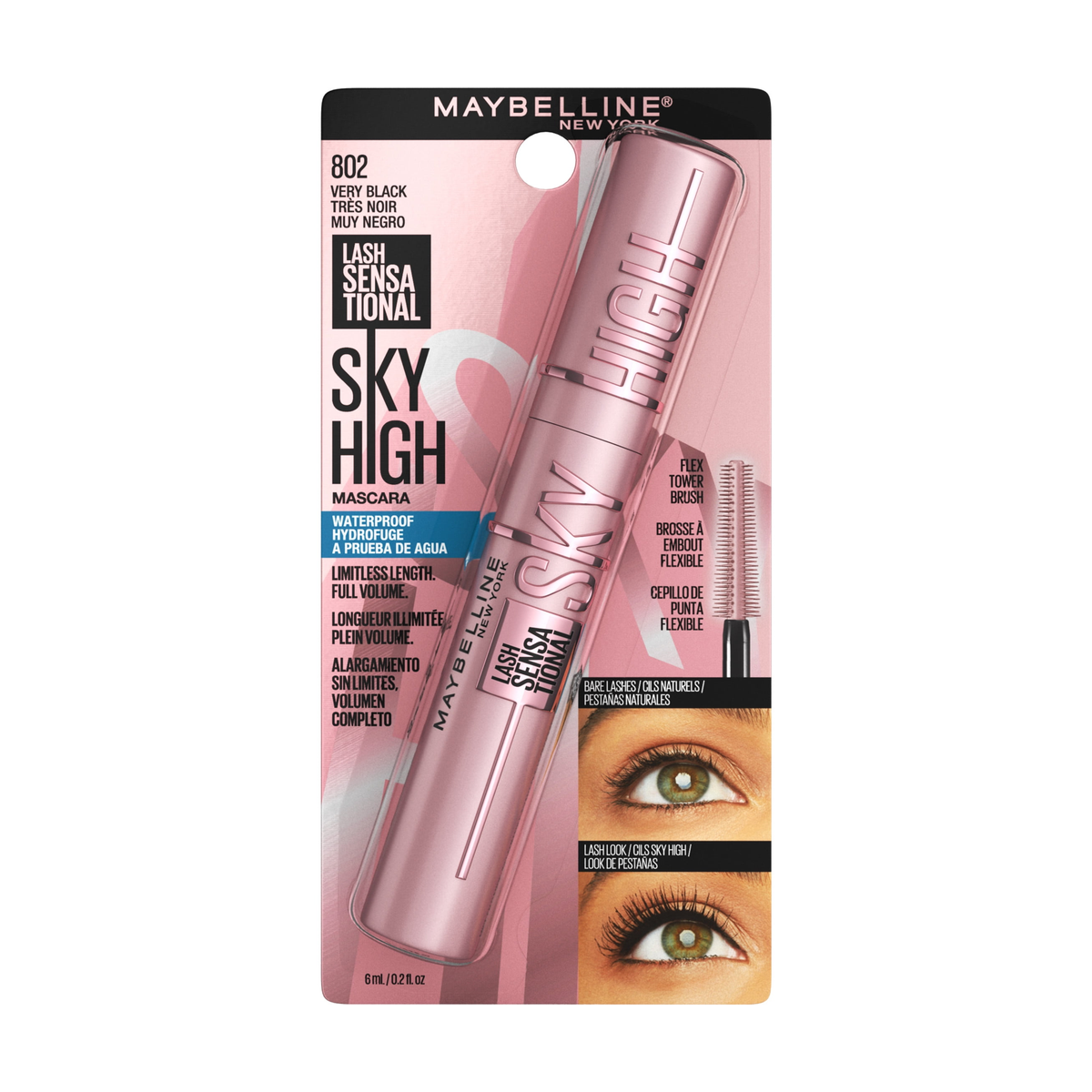 Sky High Waterproof Mascara 802 Very Black 3