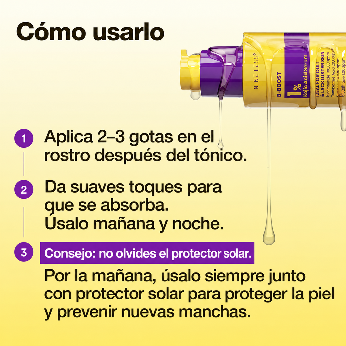 B-Boost 1% Kojic Acid Serum 30ml 6