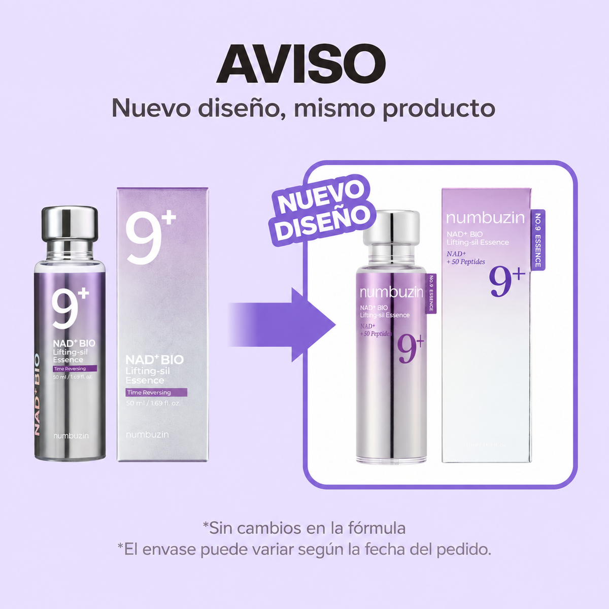 No.9 NAD Bio Lifting Essence 50ml 4