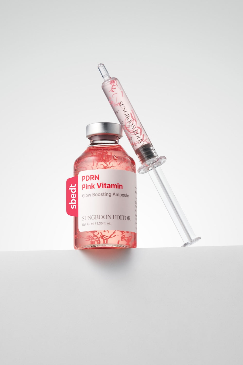 PDRN Pink Vitamin Glow Boosting Ampoule 40ml 4
