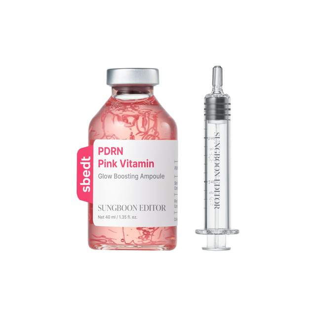 PDRN Pink Vitamin Glow Boosting Ampoule 40ml 2