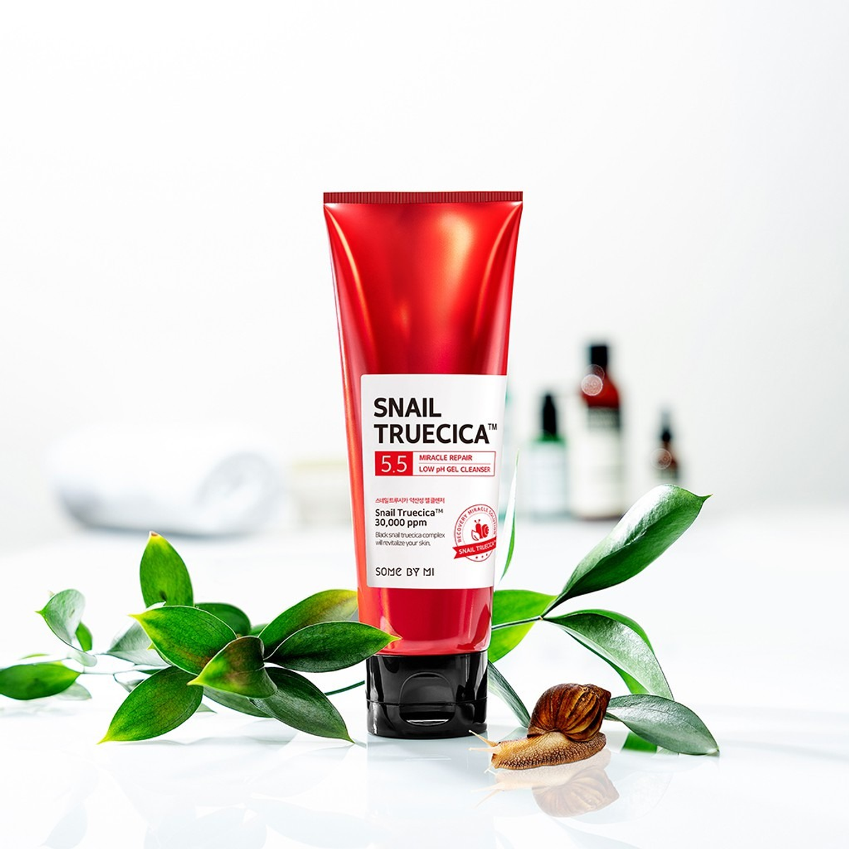 Snail Truecica Miracle Repair Low ph Gel Cleanser 100ml 4