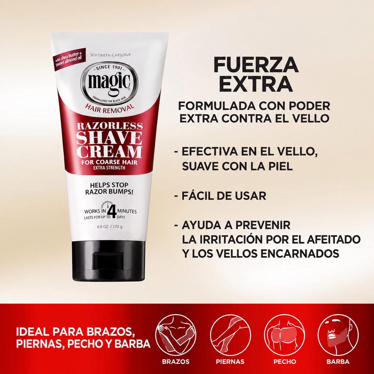 Razorless Shaving Cream 5